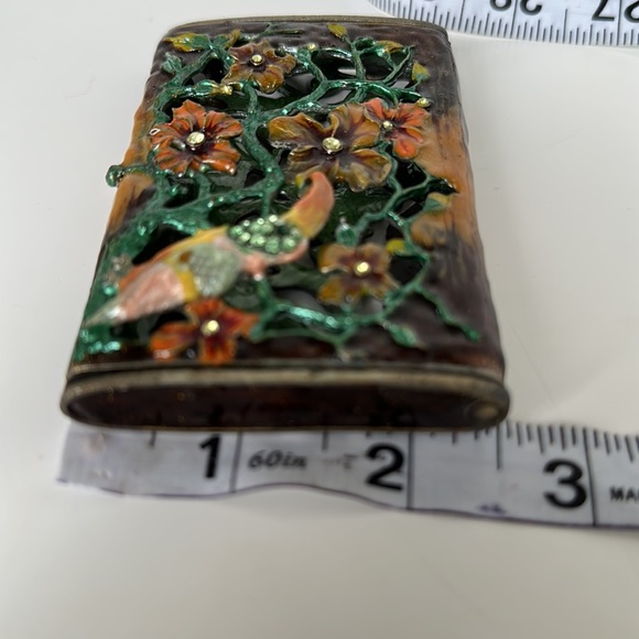 Vintage jeweled Card holder - Picture 8 of 9